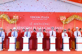 Mise en chantier d’un centre commercial Vincom à Dong Thap