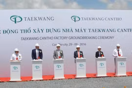 Le groupe sud-coréen Taekwang construit une usine de chaussures à Cân Tho