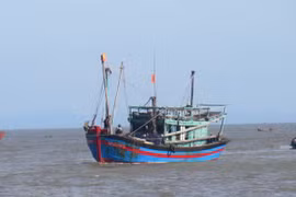 Des bateaux de pêche de Quang Binh sont dotés d'équipements HF