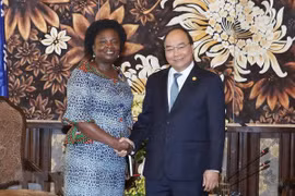 Le PM Nguyên Xuân Phuc reçoit la responsable de la BM Victoria Kwakwa
