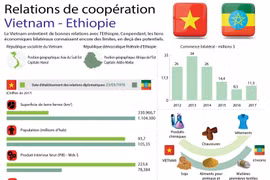 [Infographie] Relations de coopération Vietnam - Ethiopie