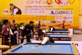 Coupe du monde de Billard de carom 3 bandes 2018 à Ho Chi Minh-Ville 
