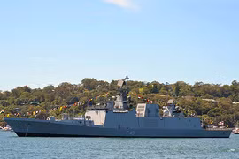 Trois navires de la Marine indienne en visite à Da Nang