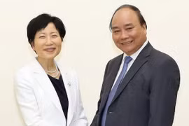 Le PM Nguyen Xuan Phuc reçoit la PDG du Fonds pour l’environnement mondial