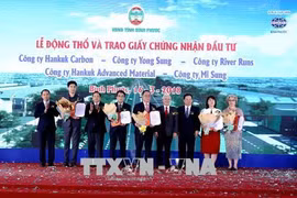 Mise en chantier de cinq projets sud-coréens à Binh Phuoc 