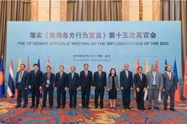 L’ASEAN et la Chine discutent de la mise en œuvre de la DOC