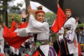 La danse japonaise Yosakoi sera interprétée dans la rue piétonne à Hanoï