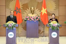 APPF-26 : la présidente de l’AN reçoit des parlementaires marocain, laotien et japonais