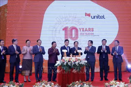 Unitel, symbole de la coopération économique Vietnam-Laos