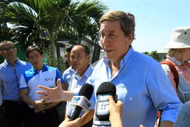 Une délégation du Parlement européen en déplacement à Hai Phong