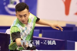 Ouverture du tournoi international de ping-pong “Raquette d’or” à Hô Chi Minh-Ville