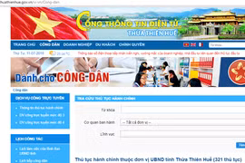 Thua Thien-Hue en tête du pays dans le développement de l’e-gouvernement
