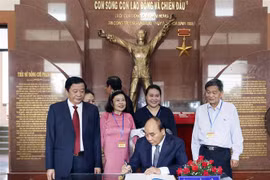 Le président Nguyên Xuân Phuc à la célébration du 110e anniversaire de la naissance de Pham Hung