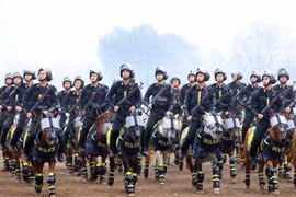 La Police mobile à cheval s'améliore constamment en termes de professionnalisme et de modernité