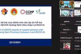 L’USAID soutien aux personnes handicapées de Quang Nam