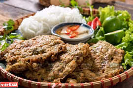 Les galettes "cha ruoi" de Hanoï 