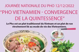 Journée nationale du pho: "Pho vietnamien - Convergence de la quintessence"