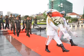 En mémoire des soldats volontaires vietnamiens tombés au Cambodge