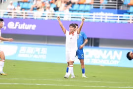 ASIAD 2023 : l'équipe olympique de football du Vietnam fait un bon début