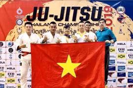 Le Vietnam remporte une médaille d'or en Jiu-Jitsu en Thaïlande