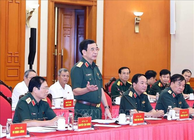 Le général Phan Van Giang, miinistre de la Défense. Photo : VNA 3.jpg