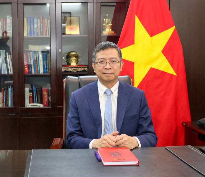 L’ambassadeur du Vietnam en Chine, Pham Thanh Binh. Photo : VNA 1-7460.jpg