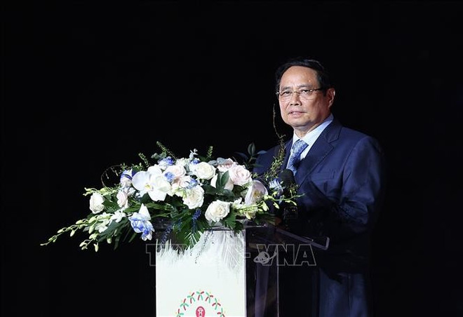 Le Premier ministre Pham Minh Chinh lors de la cérémonie d'ouverture du Festival. Photo : VNA 2-6046.jpg