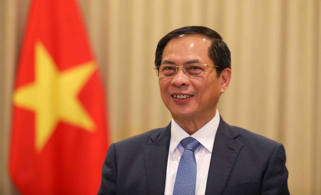 Le vice-Premier ministre et ministre des Affaires étrangères Bui Thanh Son. Photo : VNA 2-1020.jpg