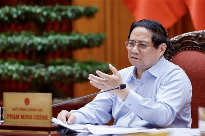 Le Premier ministre Pham Minh Chinh. Photo : VNA 2-8776.jpg