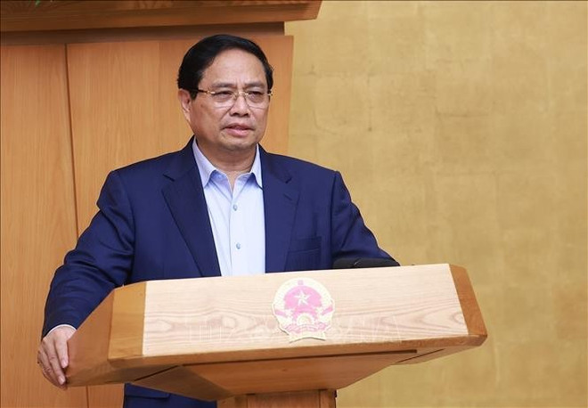Le Premier ministre Pham Minh Chinh. Photo : VNA 2-7530.jpg