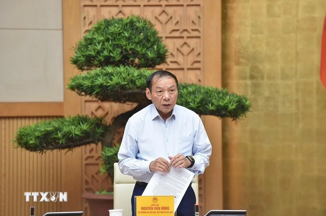 Le ministre de la Culture, des Sports et du Tourisme Nguyen Van Hung. Photo : VNA 2.jpg