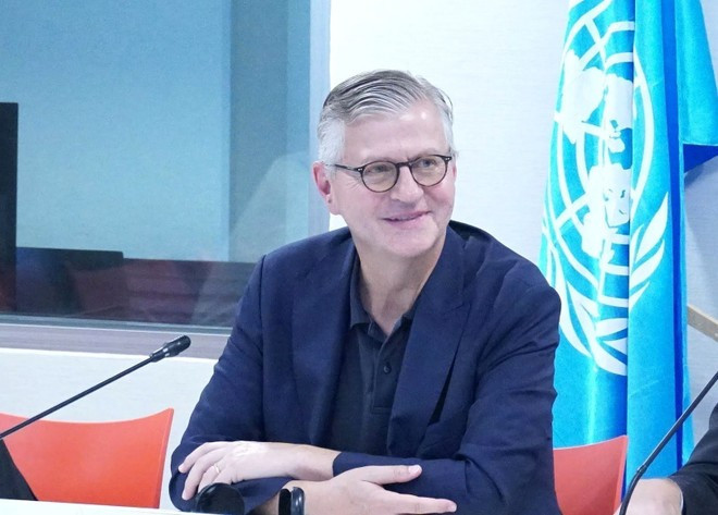 Le Secrétaire général adjoint aux opérations de paix de l'ONU, Jean-Pierre Lacroix. Photo : VNA 2-7010.jpg