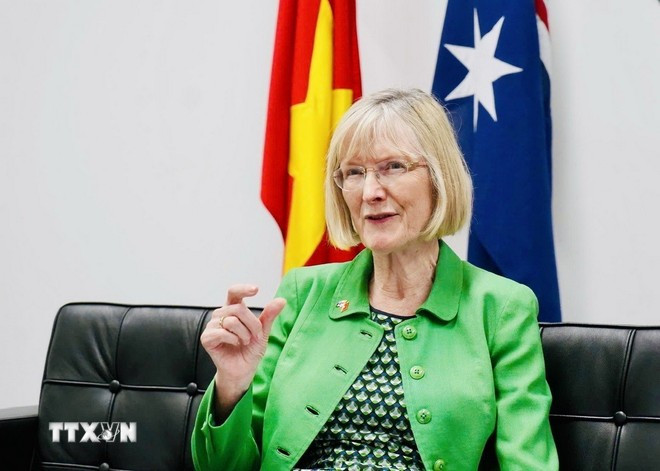 L'ambassadrice d'Australie au Vietnam, Gillian Bird. Photo : VNA 4.jpg
