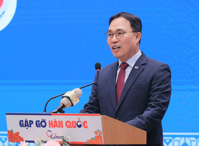L'ambassadeur sud-coréen au Vietnam, Choi Youngsam. Photo : VNA hq.jpg