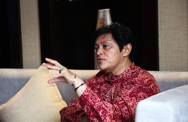 La ministre malaisienne du Droit et de la Réforme institutionnelle, Mme YB Dato' Sri Azalina Othman Said. Photo : Vietnam+ 2.jpg