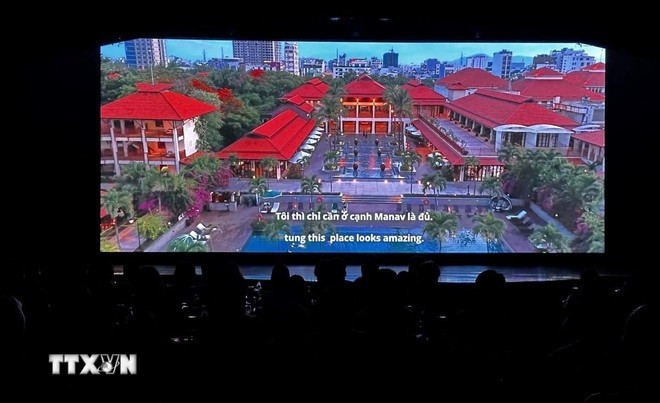 De magnifiques paysages de la ville de Da Nang sont présentés dans le film « Love in Vietnam ». Photo : VNA da-nang.jpg