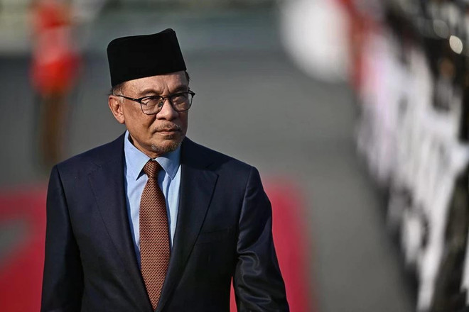 Le Premier ministre malaisien Anwar Ibrahim. Photo : AFP/VNA tt.jpg