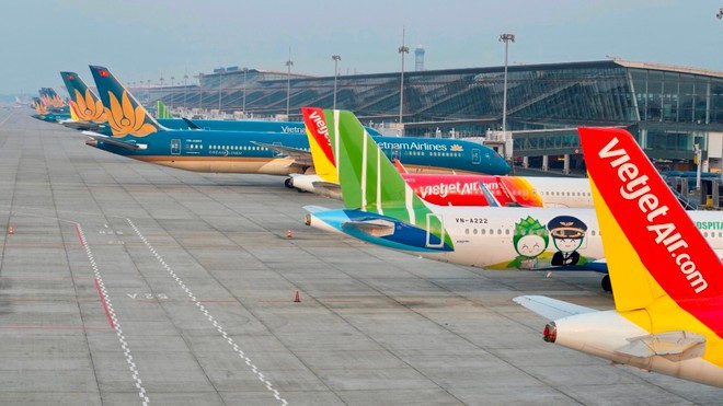 Le volume de passagers aériens a connu une bonne croissance pendant le Nouvel An lunaire 2025. Photo : PV/Vietnam+ 3.jpg