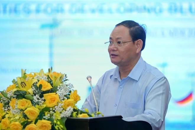 Le vice-ministre des Ressources naturelles et de l’Environnement, Le Minh Ngan. Photo : VietnamPlus mer-2.jpg