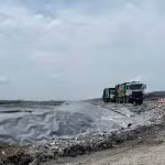 Vue de la zone de traitement des déchets de Da Phuoc, dans la commune de Hung Long, à Hô Chi Minh-Ville. Photo : SGGP