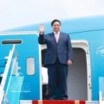 Le Premier ministre Pham Minh Chinh, accompagné d’une délégation vietnamienne de haut rang, a quitté Hanoï, à midi, le 22 mars, pour une visite officielle en Fédération de Russie du 22 au 25 mars. Photo : VNA