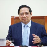 Le Premier ministre Pham Minh Chinh s’est entretenu par téléphone lundi soir, 9 mars, avec le président des Émirats arabes unis (EAU), Sheikh Mohammed bin Zayed Al-Nahyan. Photo : VNA