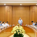 Le secrétaire général du Parti et président de la République, Tô Lâm, a présidé le 15 juin à Hanoi une séance de travail avec la Commission de l’information, de l’éducation et de la mobilisation des masses du Comité central du Parti. Photo : VNA