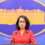La porte-parole du ministère des Affaires étrangères, Pham Thu Hang. Photo : VNA