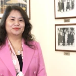 La docteure Nguyên Quynh Liên, membre du Présidium du Comité central du Front de la Patrie du Vietnam, cheffe du Département de la démocratie, de la supervision et de la critique sociale. Photo : VNA