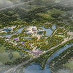 Un projet du parc et complexe sportif Me Linh.(Photo : nhandan.vn)
