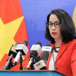 La porte-parole du ministère vietnamien des Affaires étrangères, Pham Thu Hang. Photo : VNA