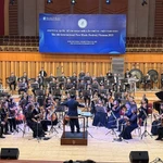 Un numéro lors du Festival international de musique nouvelle Asie-Europe 2025. Photo : VNA