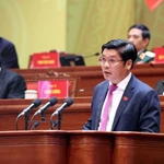 Nguyen Chi Tai, secrétaire adjoint du Comité municipal du Parti et président du Comité du Front de la Patrie du Vietnam de Huê. Photo : VNA