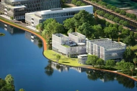 Projet de parc technologique numérique et à usage mixte. Photo : FPT